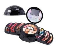 110 Colors Makeup Palette | Portable Beginner Makeup Kit,Natural Color Make Up Bundle Included Eyeshadow Glitter Lipstick Concealer Eye Liner Eyebrow Highlighter Compact Powder