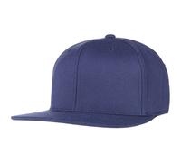 110 Flat Brim 6 Panel Cap
