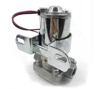 110 GPH Electric Fuel Pump 3/8Inch NPT Inlet & Outlets Universal Electronic Chrome Finish
