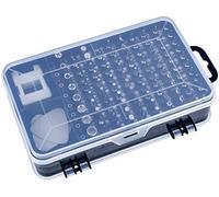110-in-1 Magnetic Precision Screwdriver Set for Computer, Phone, and Electronics Repair - Professional Toolkit for DIY Enthusiasts and Technicians Blue