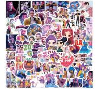 110 Kpop Stickers, Kpops Cool Anime Movie Stickers, Waterproof Vinyl Stickers for Teens, Kpop Skateboard Stickers for Teenagers Birthday Gift