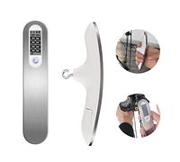 110 Lbs Archery Bow Scale Hanging Handheld Scale Archery Recurve Digital Dynamometer Hunting Bow Scale Stainless Steel with Clear LCD Display g/oz/kg/lb