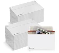 110-Pack Card Shipping Envelopes - 7 x 4.35 Inches Trading Cards Self-Adhesive Mailers, Perfect Fit for Semi-Rigid Sleeves, Toploaders & Ding Defend Protectors - Hobby Mailing Supplies