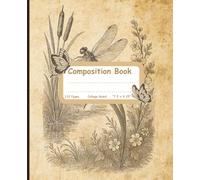 110-Page College-Ruled Composition Book for Students: Student Writing Journal - Perfect for School Notes, Homework, Essays & Creative Thinking