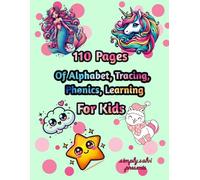 110 Pages of LARGE ABC Tracing,Learning,Phonics,Coloring Book For Kids: Perfect Early Learning Workbook for Preschool & Kindergarten (Ages 3-6) (Grow With Me -Preschool To School Series)