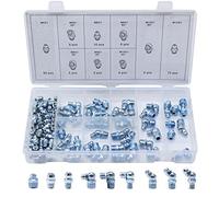 110 pcs Grease Gun Nipple Fitting Assortment M6 M8 M10