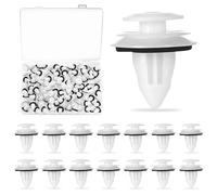 110 PcsCar Trim Clips Plastic Fasteners, Universal Car Panel Clips Body Trim ClipsCar Panel Fixing Clipss, Auto Push Rivets Mounting Retainers for Auto Interior Dashboard Fender Bumper Fixing Clip