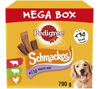 110 Pedigree Schmackos Mixed Meaty Variety Dog Treats Mega Box 1 X 790G Box