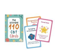110 Piece Mindfulness Cards | Personal Thinking Cards & Emotion Management For Adults, Teens And Students | Classroom Activities, Workshops, Personal Development And Work