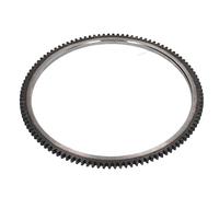 110 Teeth Flywheel Ring Gear, Forged Steel Replacement Part for Single Cylinder Air Cooled Engine, High Hardness Wear Ring Gear with 110 Teeth for Micro Tillage Ma