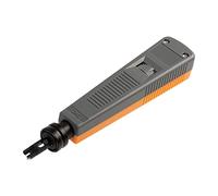 110 Type Premium Wire Punch Down Tool, Neat Termination Impact Punchdown, Smooth Trimming Network Tool for Cat5 Cat6 Network Cable Wiring Works