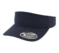 110 Visor Cap Flexfit by Yupoong Navy One Size