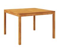 (110 x 110 x 75 cm) vidaXL Garden Table Balcony Outdoor Table Dinning Table Solid Acacia Wood