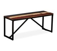 Bench Solid Reclaimed Wood 110x35x45 cm