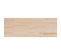 (110 x 40 x 1,7 cm/ 1 pcs) vidaXL Table Tops Replacement Dining Table Top Rectangular Solid Wood Pine