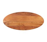 (110 x 40 x 3,8 cm) vidaXL Table Top Replacement Board Coffee Dining Table Top Oval Solid Wood