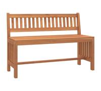 (110 x 45 x 77 cm) vidaXL Garden Bench Outdoor Bench Seat Wooden Bench Solid Wood Eucalyptus