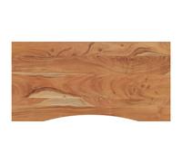 Desk Top 110X60X2.5 Cm Rectangular Solid Wood Acacia