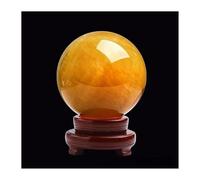 1100-1200g 1pc Citrine Quartz Crystal Sphere Ball