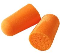 1100 Earplugs from We Want Your Ears, Soft Foam Ear Plugs, 35dB SNR Earplugs Ideal for Sleeping, Travel, Studying, Work, Loud Noise (Orange, Pack of 50 Pairs)