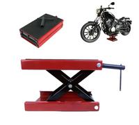 1100 LB Wide Desk Motorcycle Scissor Lift Jack Adjustable Motorcycle Scissor Lift Workstation Scissor Lift Stand for Dirt Bike,Anti-slip