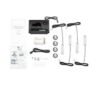 11000LBS Livestock Scale Kit, High Precision Indicator Floor Sca-le with 4-Wire Junction Box, Load Cell, 5T Load Cell Sca-le,Anti-Slip Rubber Mat, for Cattle, Pigs, Sheep, Goats, Farm Animal Weighing