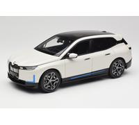 Minichamps 110023102 1:18 BMW iX (I20), White Metallic, 2022