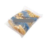 1100PCS 1/2W 1M Metal Film Resistor Assorted Kit 1R 2.2R 3.3R 4.7R 100R 100K 470K 10M 1M 2M Ohms Metal Film Resistors Set