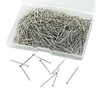 1100pcs 1 Inch Sewing Pins,Quilting Pins Dress Making Pins Straight for Dressmaker Jewelry,Head Pins Fine Satin Pin,Sewing and Craft