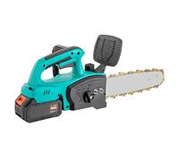 1100W 12inch Cordless Electric Chainsaw Brushless Wood Cutter Saw with Battery,29cm Bar Length, 6kg, 21V 3000mA Battery & Charger, in families, DIY studios, the decoration industry, construction sites