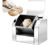 1100w/1500w Automatic Dough Maker Industrial Mixing Machine Spiral Mixer with 90 Degree Tilt & Timer Included, for Business Restaurant Simple Included,8.5kg