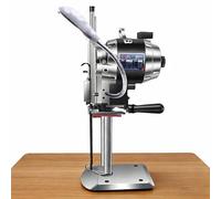 1100W Electric Fabric Cutting Machine, Vertical Fabric Straight Knife Cutter, Industrial Fabric Cutting Machine with Automatic Knife Sharpen 34cm(15in)