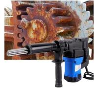 1100W Electric Needle Rust Removal Tool, Heavy-Duty Handheld Chisel for Efficient Weld Slag & Paint Stripping, Industrial-Grade Surface Prep Solution (110v)