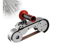 1100W Pipe Tube Polisher,Professional Belt Sander Grinding Machine,6 Speeds Adjustable,for Grinding and Polishing