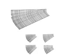 1105pcs Galvanized Carbon Steel Brad Nails Set, F10/F15/F20/F25/F30 Straight Type, 10mm/15mm/20mm/25mm/30mm Sizes, Rust Resistant(F15)