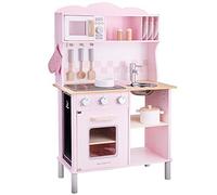 11067 Wooden Pretend Toy Kitchen for 3Y+, for Kids Included