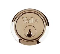 1109 Replacement Rim Cylinders Yale Locks Metallic Silver One Size