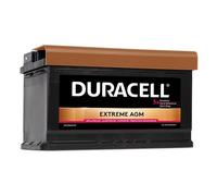 110AGM Car Battery 12V 80Ah 800CCA Duracell Extreme Start/Stop - 3 Year Warranty