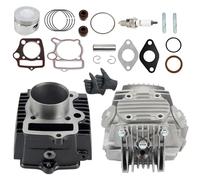 110cc Motorcycle Cylinder Barrel Head Piston Kit Fit For Italika FT110 XT110 AT110 ATV Big Bore Cylinder Kit(GT019)