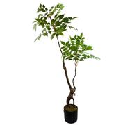 Leaf Foliage Plants, 110cm Artificial Toona Sinensis Tree Evergreen