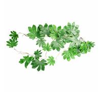 110cm Artificial Trailing Hanging Aralia Plant Realistic Leaf Green One Size