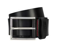 (110cm, Black) Hugo Boss Mens Giaspo Leather Belt