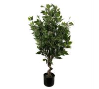 Artificial 110Cm Leaf Realistic Artificial Ficus Tree / Plant, Green