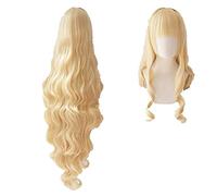 110cm Mashiro Rima Cosplay Wig Long Kinky Curly Shugo Chara ! Doki Party Anime Synthetic Hair Halloween + Wig Cap