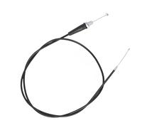 110cm Motorcycle Throttle Cable, Replacement Universal Pit Bike Throttle Cables, Copper Wire Construction Straight Head Throttle Oil Cable for Scooter Trail Bike Motocross Beach Car Go Kart