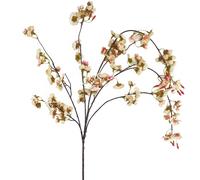 110cm Natural Pink Trailing Cherry Stem Artificial Leaf Pink One Size