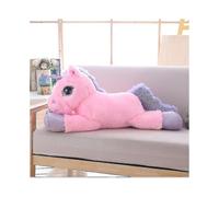 (110cm, pink purple) 80cm/100cm White Unicorn Plush Toys Giant Unicorn Stuffed Animal Horse Toy Soft Unicornio Peluche Doll Gift Children Photo Props