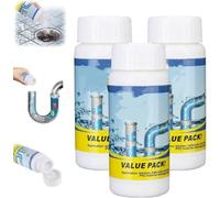 110g Drain Cleaner- Sink and DrainCleaner, Drain Cleaner,Multi-functional Pipeline Dredging Agent,Powerful Sink Drainer and Pipe Cleaner Powder,for Home (3)