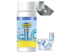 110g Powerful Sink and Drain Cleaner Powder, Pipeline Dredging Agent Powder Drain Cleaner, Multi-functional Fast-Acting Pipe Dredging Agent for Kitchen and Toilet Pipeline Unblocker (1pc)