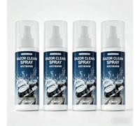 110ml Razor Cleaning Liquid, Cleaning Spray, Compatible With Panasonic Xtra ES LS LM RC LT73 Series Electric Shavers, Cleans Your Shaver For Optimal Hygiene(4 PCS)